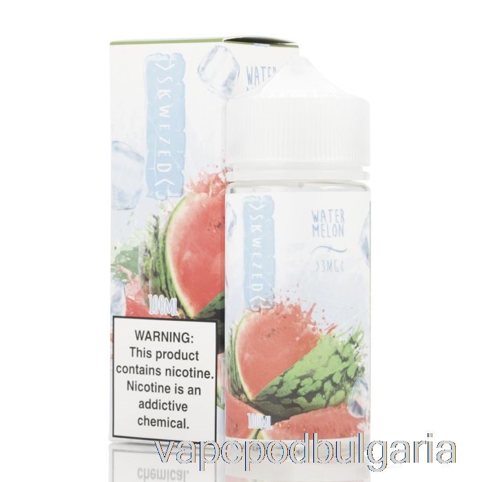 Vape Течности Ice Watermelon - Skwezed E-liquid - 100ml 3mg